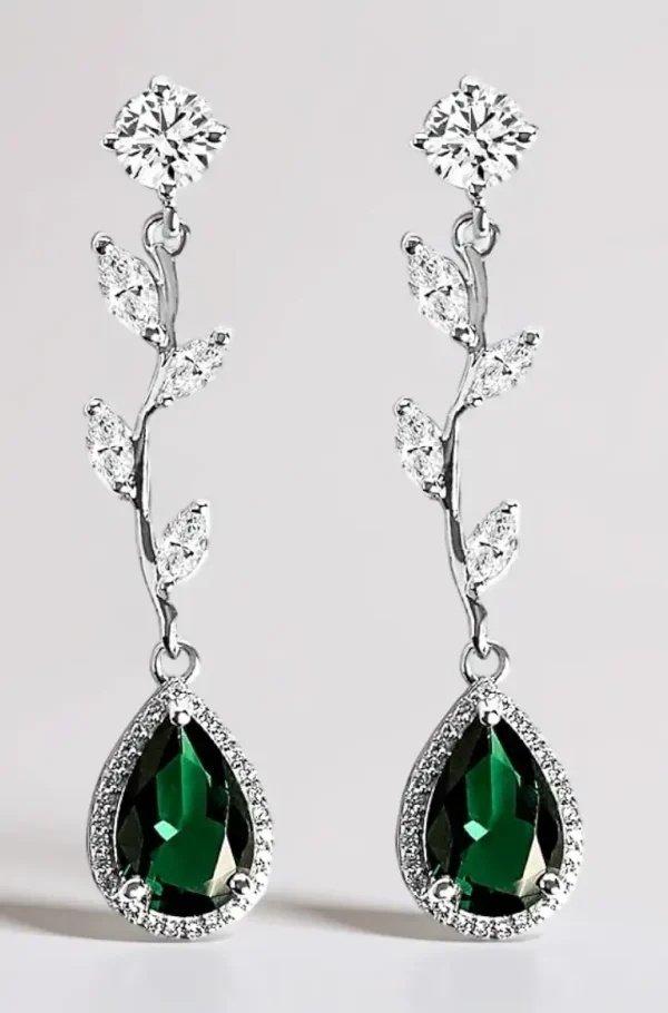 Sterling Silver Butterfly Pendant Earring